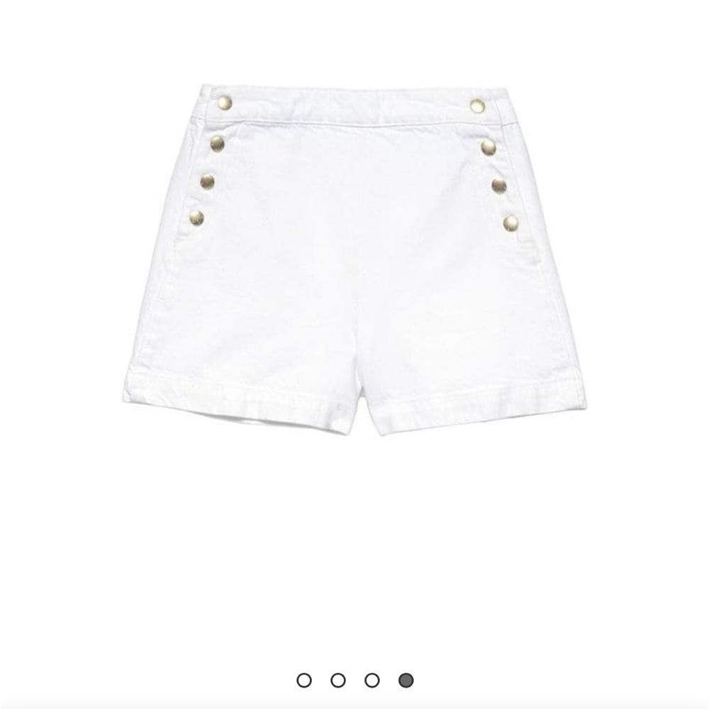 Sailor Snap Frame Denim shorts, size 29,